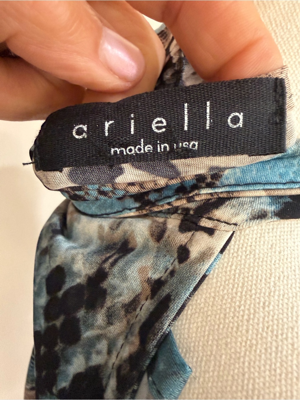 Ariella Snake-Print Halter Mini Dress - Picture 7 of 7